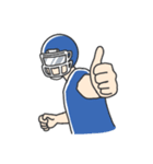 アメフト君の日常（個別スタンプ：7）