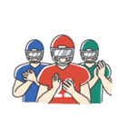 アメフト君の日常（個別スタンプ：14）