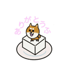 柴犬の美味しいダジャレスタンプ（個別スタンプ：3）