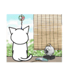 新聞ねこ第4弾夏ver（個別スタンプ：19）