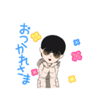 LINEアバターの使いやすいスタンプ(冬＆秋)（個別スタンプ：4）