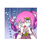 学校の猫女子スタンプ（個別スタンプ：5）