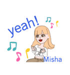 Mishaさんのスタンプvol1（個別スタンプ：5）