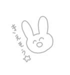 限界うさぎの日常（個別スタンプ：13）