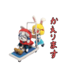 モチベ屋さん 羊毛スタンプ（個別スタンプ：19）