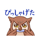 英知の申し子みみずくさん 佐賀県編（個別スタンプ：25）