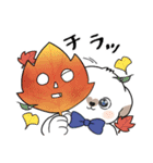 ぷくりいぬ Autumnスタンプ（個別スタンプ：17）