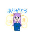 猫耳ガールスタンプ（個別スタンプ：2）