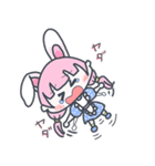 うさぎ少女ちゃんの日常会話スタンプ♪（個別スタンプ：7）