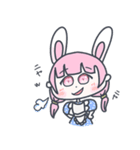 うさぎ少女ちゃんの日常会話スタンプ♪（個別スタンプ：24）