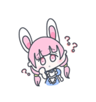 うさぎ少女ちゃんの日常会話スタンプ♪（個別スタンプ：28）