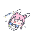 うさぎ少女ちゃんの日常会話スタンプ♪（個別スタンプ：30）