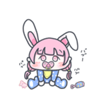 うさぎ少女ちゃんの日常会話スタンプ♪（個別スタンプ：35）