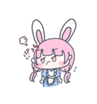 うさぎ少女ちゃんの日常会話スタンプ♪（個別スタンプ：37）