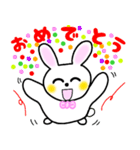 うさぎのうさるるんの日常（個別スタンプ：22）