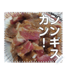 【肉】ジンギスカン☆炭火焼肉（個別スタンプ：6）
