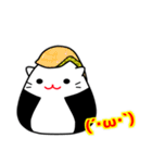 猫ネコねこ寿司すし（≧▽≦）顔文字（個別スタンプ：16）