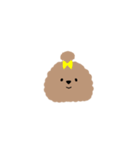 トイプーちあん（個別スタンプ：1）