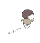 ゆるい赤さん（個別スタンプ：3）
