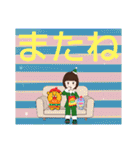 LOVE久子さん53三角帽子（個別スタンプ：32）