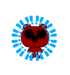 dodoスタンプ 可愛くないクマ（個別スタンプ：8）