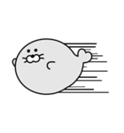 まんまるあざらし【LINEスタンプの日】（個別スタンプ：18）