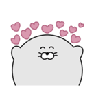 まんまるあざらし【LINEスタンプの日】（個別スタンプ：21）