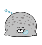 まんまるあざらし【LINEスタンプの日】（個別スタンプ：26）