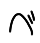 THE ZATUMOJI   version(l) 濁点＆半濁点！（個別スタンプ：19）