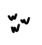 THE ZATUMOJI   version(l) 濁点＆半濁点！（個別スタンプ：32）