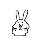 やせたいうさぎ（個別スタンプ：6）
