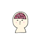 すこし小さくてかわいい脳みそくん（個別スタンプ：12）
