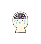 すこし小さくてかわいい脳みそくん（個別スタンプ：13）