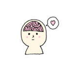 すこし小さくてかわいい脳みそくん（個別スタンプ：20）