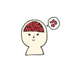 すこし小さくてかわいい脳みそくん（個別スタンプ：22）