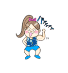 ゆかいな家族と、孫を愛するじーじばーば（個別スタンプ：36）