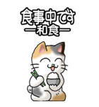 猫大好き！（大）その36(お返事）（個別スタンプ：9）