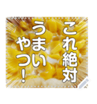 コーンマヨネーズ☆たっぷり美味しい（個別スタンプ：8）