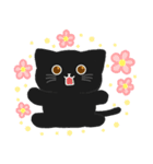 大人かわいい毎日黒猫タイ語（個別スタンプ：31）