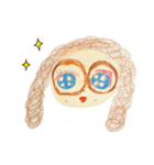めめのお絵かきスタンプ4（個別スタンプ：1）