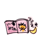 うさぎちゃんゆるゆる手描き文字スタンプ1（個別スタンプ：35）