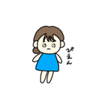 ふつうの女の子(2)（個別スタンプ：18）