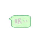 ふき出しスタンプ～日常会話編～（個別スタンプ：18）