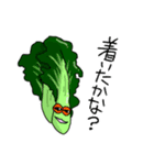 お野菜たちのダジャレに気づかない（個別スタンプ：35）