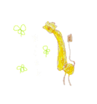 ゆいとんお絵描きスタンプ（個別スタンプ：7）