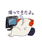 白きち（アザラシ）とぴよタンのスタンプ（個別スタンプ：7）