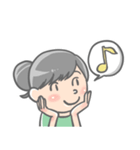 ぐち子さん。のやさしい友達（個別スタンプ：1）