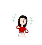 世界の可愛い女子のためのスタンプvol.3（個別スタンプ：7）