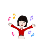 世界の可愛い女子のためのスタンプvol.3（個別スタンプ：14）