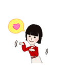世界の可愛い女子のためのスタンプvol.3（個別スタンプ：16）